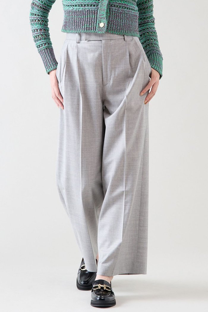 【マルティニーク/martinique】の2タックセミワイドパンツ(セットアップ可) インテリア・キッズ・メンズ・レディースファッション・服の通販 founy(ファニー) https://founy.com/ ファッション Fashion レディースファッション Fashion for Women セットアップ Matching Sets レディースパンツ・ボトムス Pants & Trousers / Bottoms パンツ Pants & Trousers おすすめ Recommended / Our Picks スニーカー Sneakers, Trainers セットアップ Set-Up, Coordinated Outfit フェミニン Feminine, Girly ワイド Wide, Wide Fit |ID: prp329100004240721 ipo3291000000035380367