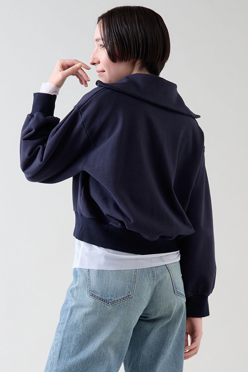 【マルティニーク/martinique】のハーフジップスウェット 人気、トレンドファッション・服の通販 founy(ファニー) 　ファッション　Fashion　レディースファッション　Fashion for Women　トップス・カットソー　Cut & Sew Tops　シャツ・ブラウス・オフィスカジュアル　Elegant Blouses & Button-Ups　レディースパーカー・カジュアルフーディー　Casual Hoodies & Sweatshirts　ロングTシャツ・Tシャツ　Longline T-Shirts & Tees　スウェット・クルーネックトップス　Sweatshirts & Crewnecks / Relaxed Fit Sweat Tops　カットソー・ベーシックTシャツ　Cut-and-Sewn Tops / Stretch Tees & Basics　おすすめ　Recommended / Our Picks　トレンド　Trend, Trending Now　フェミニン　Feminine, Girly　メンズ　Men's, Menswear　ループ　Loop, Loop Knit　今季　This Season, Current Season　再入荷　Restock / Back in Stock　other-3|ID: prp329100004240722 ipo3291000000032705163