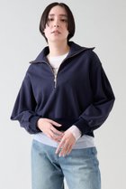【マルティニーク/martinique】のハーフジップスウェット 人気、トレンドファッション・服の通販 founy(ファニー) ファッション Fashion レディースファッション Fashion for Women トップス・カットソー Cut & Sew Tops シャツ・ブラウス・オフィスカジュアル Elegant Blouses & Button-Ups レディースパーカー・カジュアルフーディー Casual Hoodies & Sweatshirts ロングTシャツ・Tシャツ Longline T-Shirts & Tees スウェット・クルーネックトップス Sweatshirts & Crewnecks / Relaxed Fit Sweat Tops カットソー・ベーシックTシャツ Cut-and-Sewn Tops / Stretch Tees & Basics おすすめ Recommended / Our Picks トレンド Trend, Trending Now フェミニン Feminine, Girly メンズ Men's, Menswear ループ Loop, Loop Knit 今季 This Season, Current Season 再入荷 Restock / Back in Stock thumbnail ネイビー|ID: prp329100004240722 ipo3291000000035041014