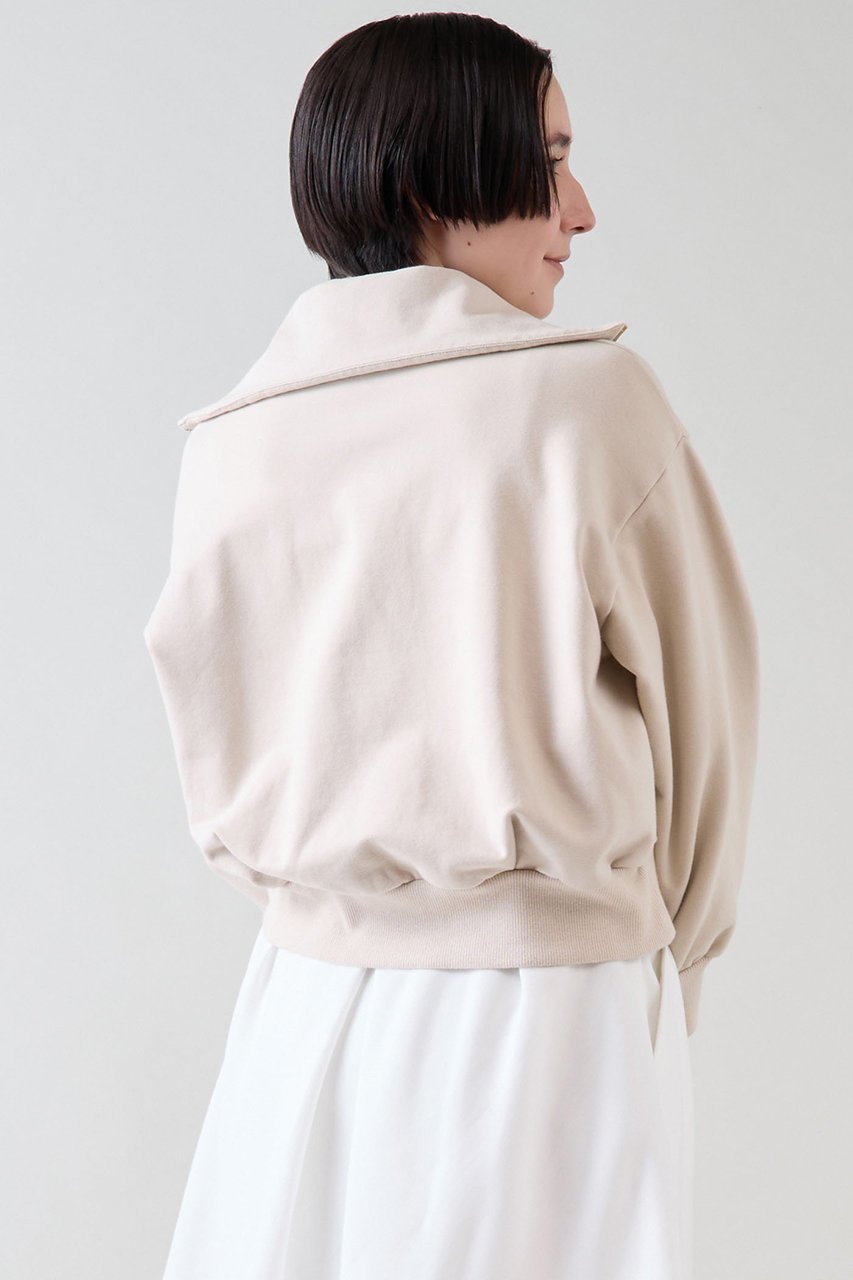 【マルティニーク/martinique】のハーフジップスウェット 人気、トレンドファッション・服の通販 founy(ファニー) 　ファッション　Fashion　レディースファッション　Fashion for Women　トップス・カットソー　Cut & Sew Tops　シャツ・ブラウス・オフィスカジュアル　Elegant Blouses & Button-Ups　レディースパーカー・カジュアルフーディー　Casual Hoodies & Sweatshirts　ロングTシャツ・Tシャツ　Longline T-Shirts & Tees　スウェット・クルーネックトップス　Sweatshirts & Crewnecks / Relaxed Fit Sweat Tops　カットソー・ベーシックTシャツ　Cut-and-Sewn Tops / Stretch Tees & Basics　おすすめ　Recommended / Our Picks　トレンド　Trend, Trending Now　フェミニン　Feminine, Girly　メンズ　Men's, Menswear　ループ　Loop, Loop Knit　今季　This Season, Current Season　再入荷　Restock / Back in Stock　other-3|ID: prp329100004240722 ipo3291000000035041017