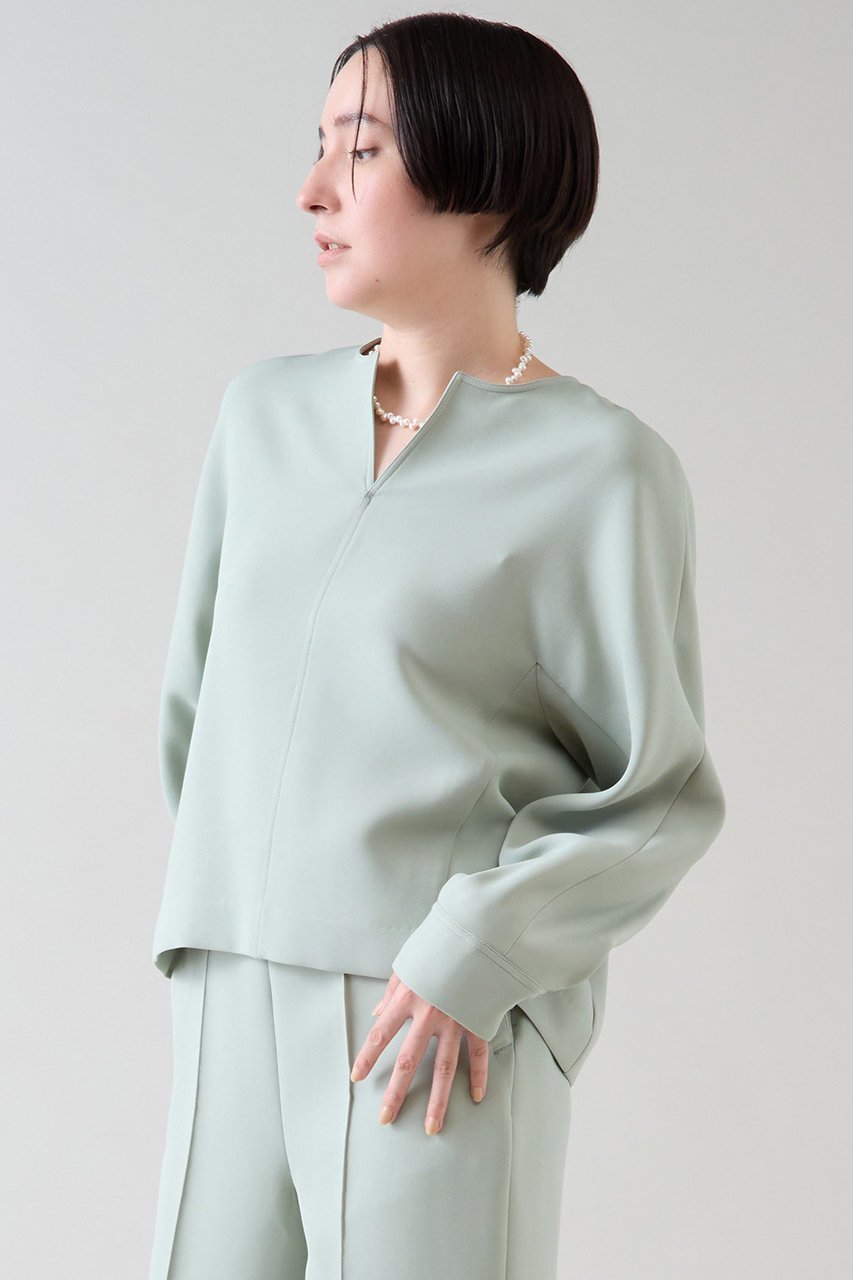 【マルティニーク/martinique】のコクーントップス(セットアップ可) 人気、トレンドファッション・服の通販 founy(ファニー) 　ファッション　Fashion　レディースファッション　Fashion for Women　トップス・カットソー　Cut & Sew Tops　シャツ・ブラウス・オフィスカジュアル　Elegant Blouses & Button-Ups　セットアップ　Matching Sets　レディーストップス・ブラウス　Tops & Blouses / Assorted Women's Tops　おすすめ　Recommended / Our Picks　スリーブ　Sleeve, Long Sleeve / Short Sleeve　セットアップ　Set-Up, Coordinated Outfit　ダブル　Double, Double-Breasted　リラックス　Relax, Relaxed Fit　ロング　Long, Long-Length　エレガント 上品　Elegant　ビジネス 仕事 通勤　Business / Work / Commuting　再入荷　Restock / Back in Stock　other-2|ID: prp329100004240724 ipo3291000000032704536