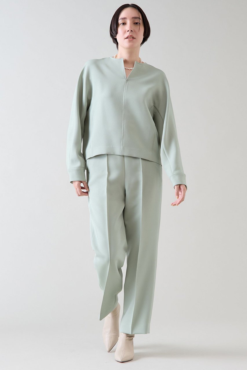 【マルティニーク/martinique】のコクーントップス(セットアップ可) 人気、トレンドファッション・服の通販 founy(ファニー) 　ファッション　Fashion　レディースファッション　Fashion for Women　トップス・カットソー　Cut & Sew Tops　シャツ・ブラウス・オフィスカジュアル　Elegant Blouses & Button-Ups　セットアップ　Matching Sets　レディーストップス・ブラウス　Tops & Blouses / Assorted Women's Tops　おすすめ　Recommended / Our Picks　スリーブ　Sleeve, Long Sleeve / Short Sleeve　セットアップ　Set-Up, Coordinated Outfit　ダブル　Double, Double-Breasted　リラックス　Relax, Relaxed Fit　ロング　Long, Long-Length　エレガント 上品　Elegant　ビジネス 仕事 通勤　Business / Work / Commuting　再入荷　Restock / Back in Stock　other-4|ID: prp329100004240724 ipo3291000000032704538