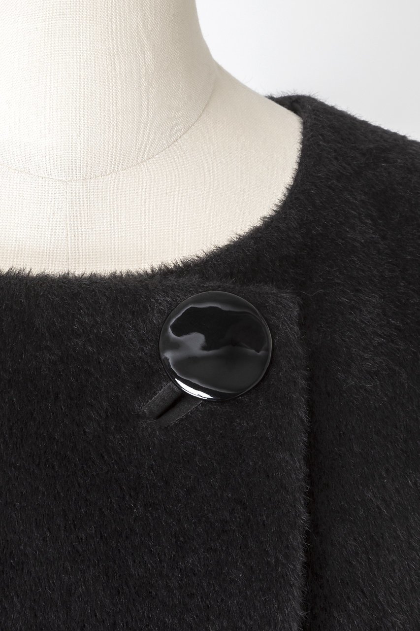 【オーヴィル/EAUVIRE】のノーカラーコート 人気、トレンドファッション・服の通販 founy(ファニー) 　ファッション　Fashion　レディースファッション　WOMEN　アウター　Coat Outerwear　コート　Coats　ミックス　Mix　ロング　Long　エレガント 上品　Elegant　other-5|ID: prp329100004240726 ipo3291000000031380082