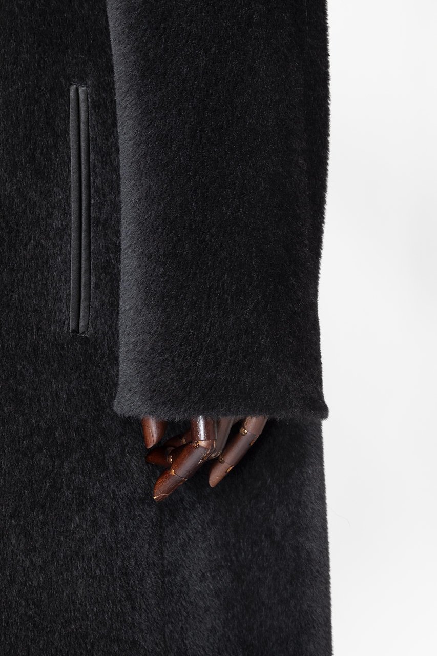 【オーヴィル/EAUVIRE】のノーカラーコート 人気、トレンドファッション・服の通販 founy(ファニー) 　ファッション　Fashion　レディースファッション　WOMEN　アウター　Coat Outerwear　コート　Coats　ミックス　Mix　ロング　Long　エレガント 上品　Elegant　other-6|ID: prp329100004240726 ipo3291000000031380084