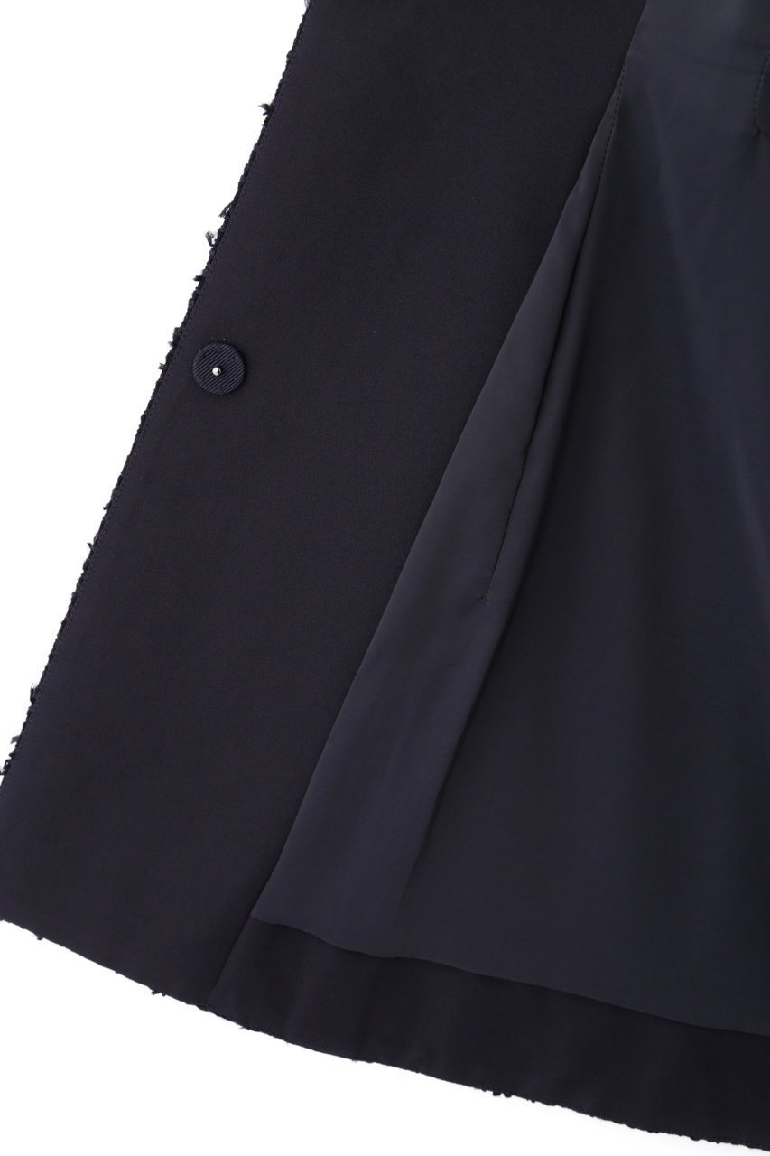 【ル フィル/LE PHIL】のフリンジツィードペプラムジレ 人気、トレンドファッション・服の通販 founy(ファニー) 　ファッション　Fashion　レディースファッション　Fashion for Women　アウター　Coat / Outerwear Collection　レディースジャケット・軽アウター　Jackets　おすすめ　Recommended / Our Picks　エレガント 上品　Elegant　コンパクト　Compact, Small Size　ジャカード／ジャガード　Jacquard, Woven Pattern　ジャケット　Jacket, Outerwear　ツイード　Twill, Twill Weave　ドレス　Dress, One-Piece　フレア　Flare, Flared　ベスト　Vest, Waistcoat　ペプラム　Peplum, Flared Hem　ミックス　Mix, Mixed Style　other-2|ID: prp329100004240728 ipo3291000000032921818