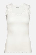 【ロサムンド/ROSEMUNDE】のレース付きタンクトップ シルクコットン アイボリー|ID: prp329100004242074 ipo3291000000032891333