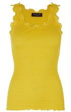 【ロサムンド/ROSEMUNDE】のレース付きタンクトップ シルクコットン サンシャインイエロー|ID: prp329100004242074 ipo3291000000032891433