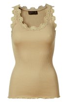 【ロサムンド/ROSEMUNDE】のレース付きタンクトップ シルクコットン ビーチサンド|ID: prp329100004242074 ipo3291000000032891447