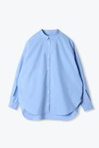【レリル/lelill】のオーガニックタイプライター3WAYレギュラーシャツ サックス|ID: prp329100004242127 ipo3291000000032909260