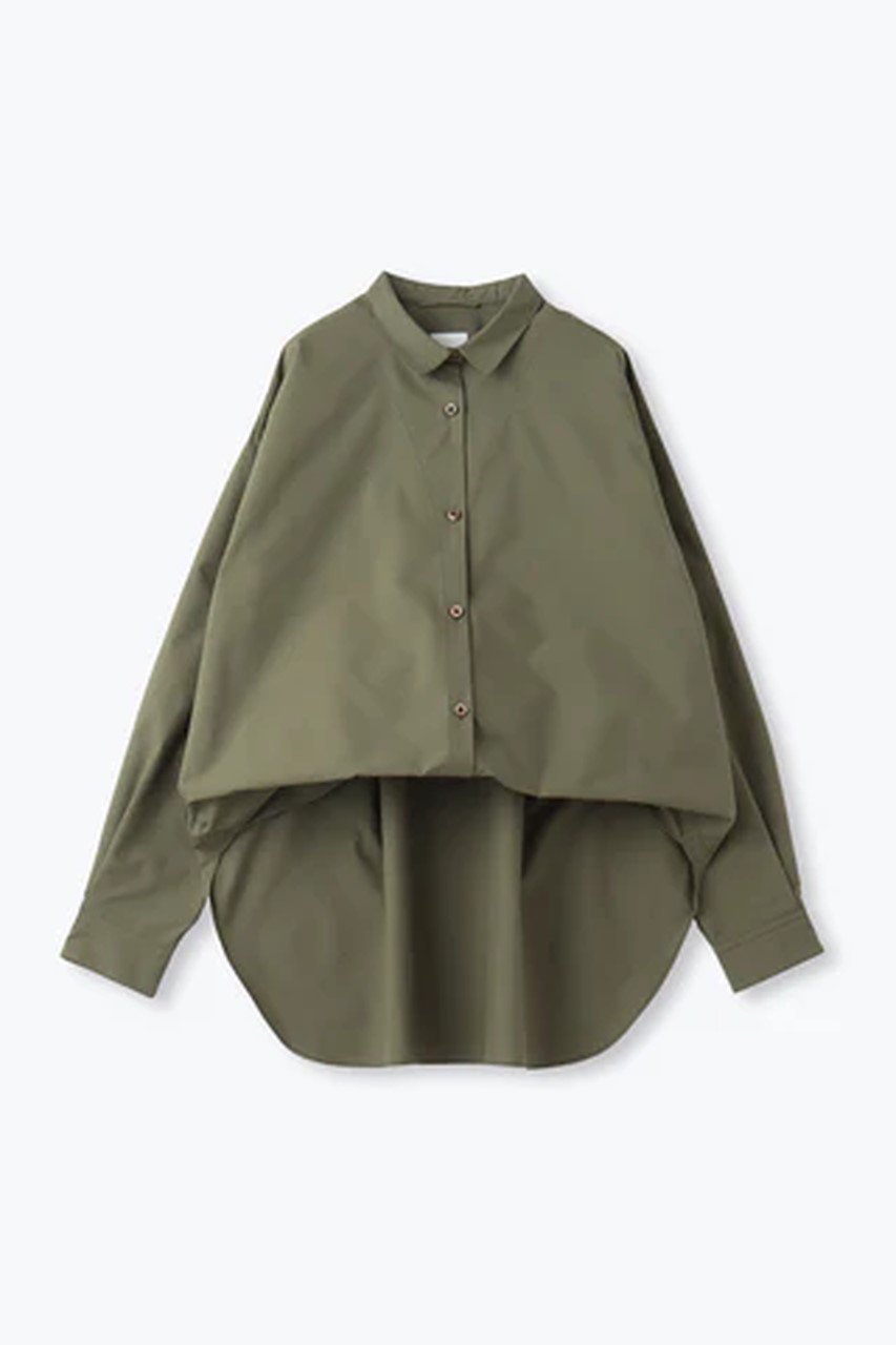 【レリル/lelill】のオーガニックタイプライター3WAYレギュラーシャツ 人気、トレンドファッション・服の通販 founy(ファニー) 　ファッション　Fashion　レディースファッション　Fashion for Women　トップス・カットソー　Cut & Sew Tops　シャツ・ブラウス・オフィスカジュアル　Elegant Blouses & Button-Ups　スリーブ　Sleeve, Long Sleeve / Short Sleeve　ブロード　Broadcloth, Fine Cotton　ミックス　Mix, Mixed Style　レギュラー　Regular, Standard Fit　ロング　Long, Long-Length　定番　Standard, Basic Item　other-7|ID: prp329100004242127 ipo3291000000032909278