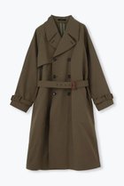 【レリル/lelill】のオールウェザートレンチVer.2 人気、トレンドファッション・服の通販 founy(ファニー) ファッション Fashion レディースファッション Fashion for Women アウター Coat / Outerwear Collection コート・ロングコート・ピーコート Long Coats, Peacoats & More コンパクト Compact, Small Size ストレッチ Stretch, Stretchy Fabric ダブル Double, Double-Breasted ドローコード Drawcord, Drawstring Cord ロング Long, Long-Length 定番 Standard, Basic Item thumbnail カーキ|ID: prp329100004242128 ipo3291000000035369272