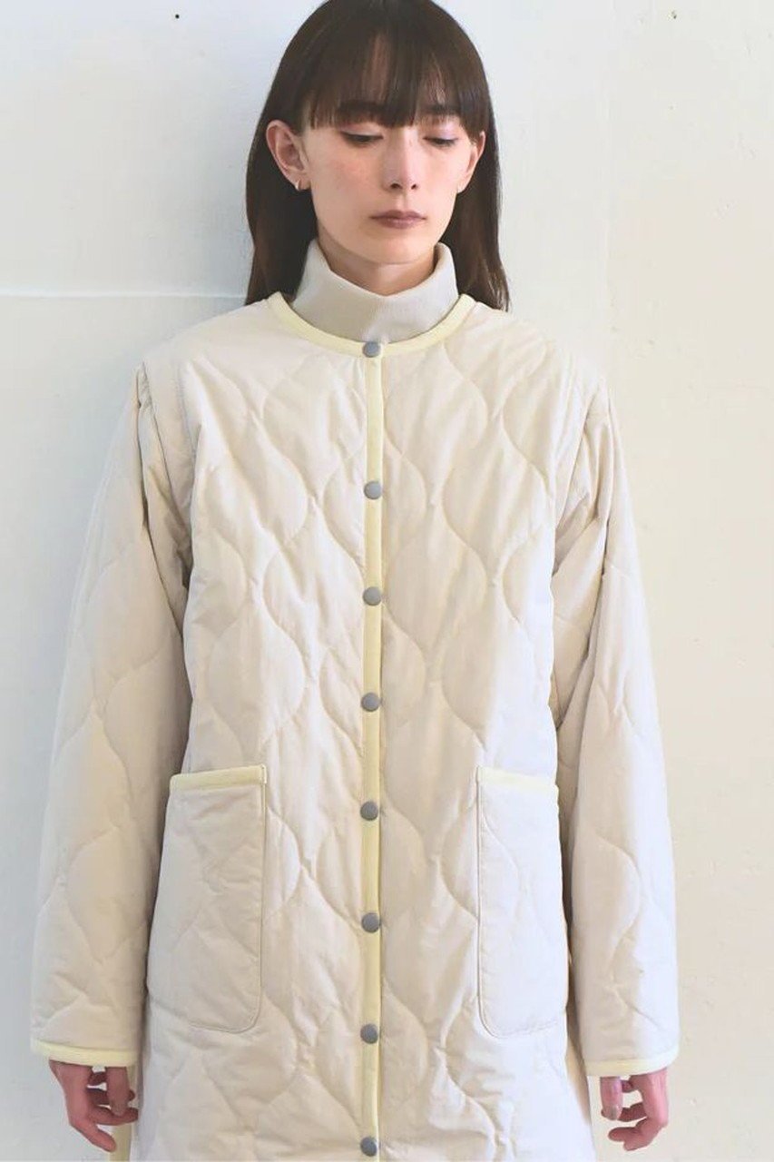 【レリル/lelill】のTHE QUILTING COAT 人気、トレンドファッション・服の通販 founy(ファニー) 　ファッション　Fashion　レディースファッション　Fashion for Women　アウター　Coat / Outerwear Collection　コート・ロングコート・ピーコート　Long Coats, Peacoats & More　キルティング　Quilted, Quilting　タフタ　Taffeta, Structured Fabric　ロング　Long, Long-Length　軽量　Lightweight, Ultra Light　other-2|ID: prp329100004242129 ipo3291000000032925532