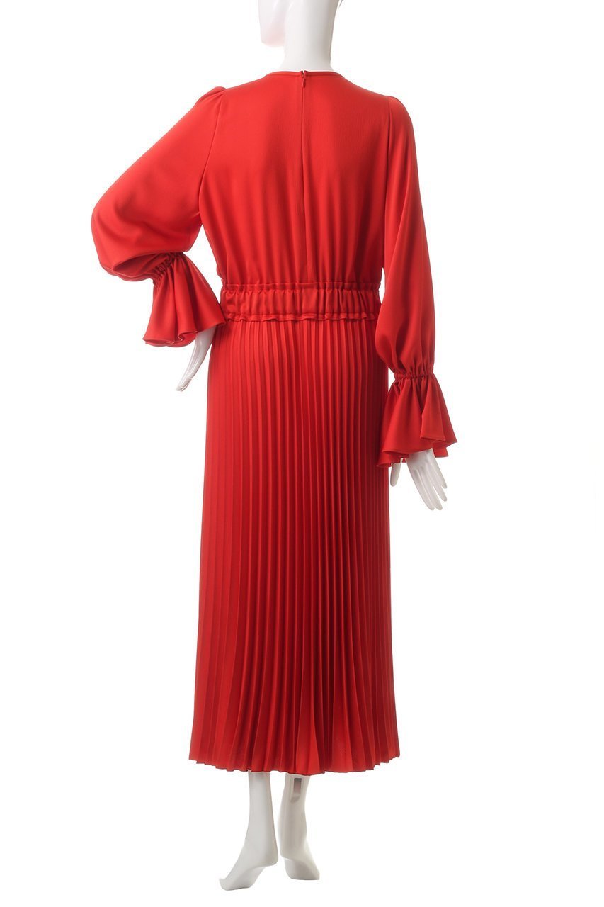 【デザイン ワークス/DESIGN WORKS】のサテンプリーツドレス 人気、トレンドファッション・服の通販 founy(ファニー) 　ファッション　Fashion　レディースファッション　Fashion for Women　ワンピース　Dresses　フォーマル・パーティードレス・結婚式用ドレス　Elegant & Casual Dresses　チュニック　Tunic Tops & Dresses　エレガント 上品　Elegant　サテン　Satin, Glossy Fabric　チュニック　Tunic, Long Top　ドレス　Dress, One-Piece　パーティ　Party, Party Style　フレア　Flare, Flared　プリーツ　Pleats, Pleated　ロング　Long, Long-Length　other-4|ID: prp329100004242137 ipo3291000000034954985