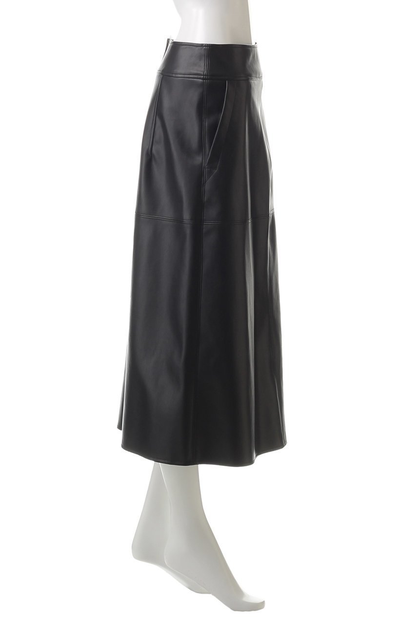 【デザイン ワークス/DESIGN WORKS】のフェイクレザースカート 人気、トレンドファッション・服の通販 founy(ファニー) 　ファッション　Fashion　レディースファッション　Fashion for Women　スカート　Skirts　ロングスカート　Long Skirts / Maxi & Midi Skirts　おすすめ　Recommended / Our Picks　ショート　Short, Short Length　トレンド　Trend, Trending Now　ロング　Long, Long-Length　A/W・秋冬　Autumn/Winter　other-3|ID: prp329100004242138 ipo3291000000032823526