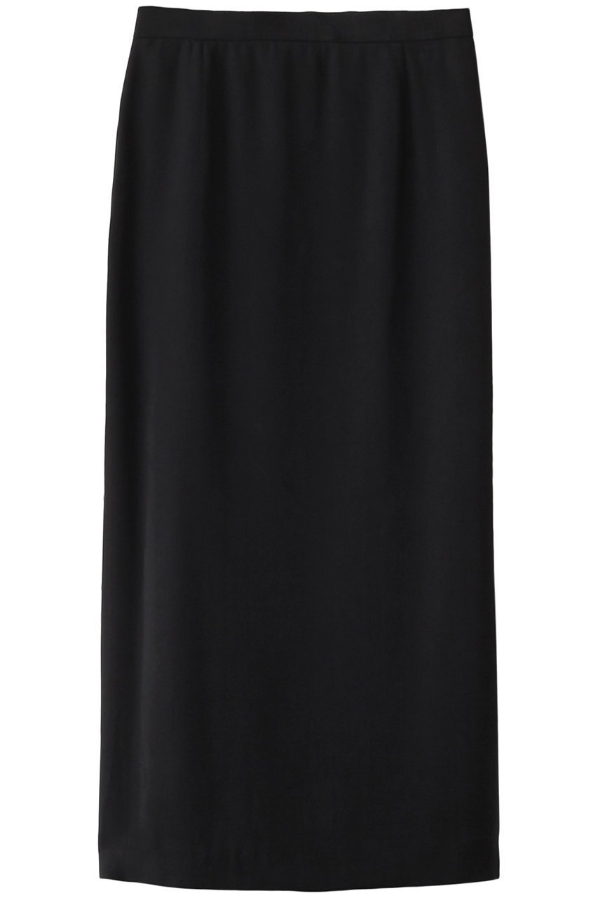 【デザイン ワークス/DESIGN WORKS】のキュプラフレアスカート インテリア・キッズ・メンズ・レディースファッション・服の通販 founy(ファニー) 　ファッション　Fashion　レディースファッション　Fashion for Women　スカート　Skirts　Aライン・フレアスカート　A-Line & Flared Skirts　ロングスカート　Long Skirts / Maxi & Midi Skirts　とろみ　Fluid, Flowy Fabric　キュプラ　Cupro, Eco Fabric　シンプル　Simple, Minimal　ロング　Long, Long-Length　エレガント 上品　Elegant　ブラック|ID: prp329100004242139 ipo3291000000035550889