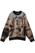 【メゾンスペシャル/MAISON SPECIAL】の【UNISEX】プライムオーバーランドスケープペインティングニットPO G.BGE(グレーベージュ)|ID: prp329100004242169 ipo3291000000035962532