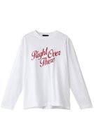 【アルアバイル/allureville】のカリグラフィーロゴロンTEE 人気、トレンドファッション・服の通販 founy(ファニー) ファッション Fashion レディースファッション WOMEN トップス・カットソー Tops/Tshirt シャツ/ブラウス Shirts/Blouses ロング / Tシャツ T-Shirts カットソー Cut and Sewn スリーブ Sleeve ロング Long ワンポイント One Point NEW・新作・新着・新入荷 New Arrivals |ID:prp329100004242170