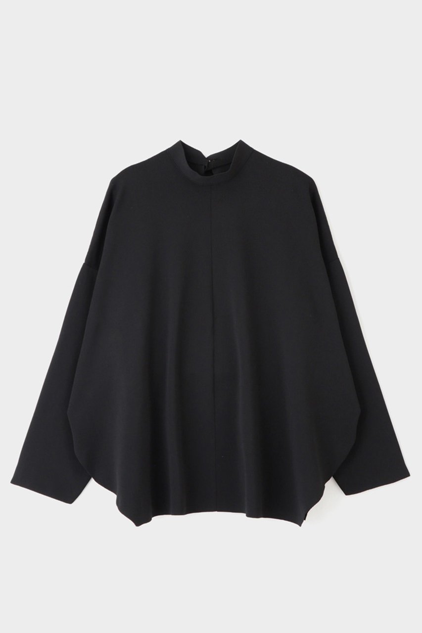 【ル フィル/LE PHIL】のダブルジャガードニット インテリア・キッズ・メンズ・レディースファッション・服の通販 founy(ファニー) 　ファッション　Fashion　レディースファッション　Fashion for Women　トップス・カットソー　Cut & Sew Tops　ニット　Knit Tops & Sweaters　カジュアルプルオーバー・ニットトップス　Pullovers & Knit Tops / Casual Pullovers　シンプル　Simple, Minimal　スタンド　Stand Collar, Upright Stand　ストレート　Straight, Straight Cut　スリーブ　Sleeve, Long Sleeve / Short Sleeve　セットアップ　Set-Up, Coordinated Outfit　テクスチャー　Texture, Textured Fabric　リラックス　Relax, Relaxed Fit　エレガント 上品　Elegant　ブラック|ID: prp329100004242186 ipo3291000000032954997