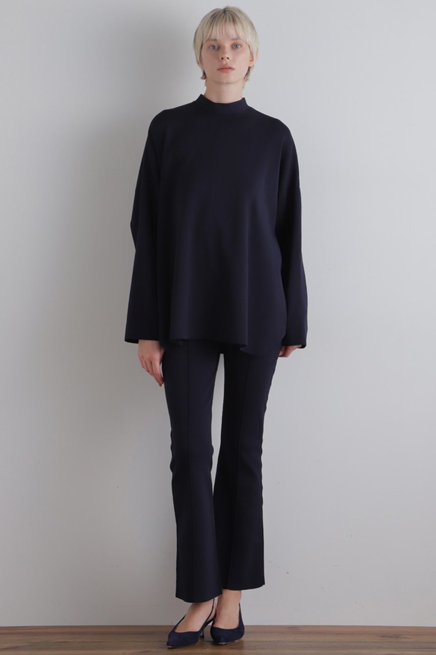 【ル フィル/LE PHIL】のダブルジャガードニット 人気、トレンドファッション・服の通販 founy(ファニー) 　ファッション　Fashion　レディースファッション　Fashion for Women　トップス・カットソー　Cut & Sew Tops　ニット　Knit Tops & Sweaters　カジュアルプルオーバー・ニットトップス　Pullovers & Knit Tops / Casual Pullovers　シンプル　Simple, Minimal　スタンド　Stand Collar, Upright Stand　ストレート　Straight, Straight Cut　スリーブ　Sleeve, Long Sleeve / Short Sleeve　セットアップ　Set-Up, Coordinated Outfit　テクスチャー　Texture, Textured Fabric　リラックス　Relax, Relaxed Fit　エレガント 上品　Elegant　other-2|ID: prp329100004242186 ipo3291000000032955008