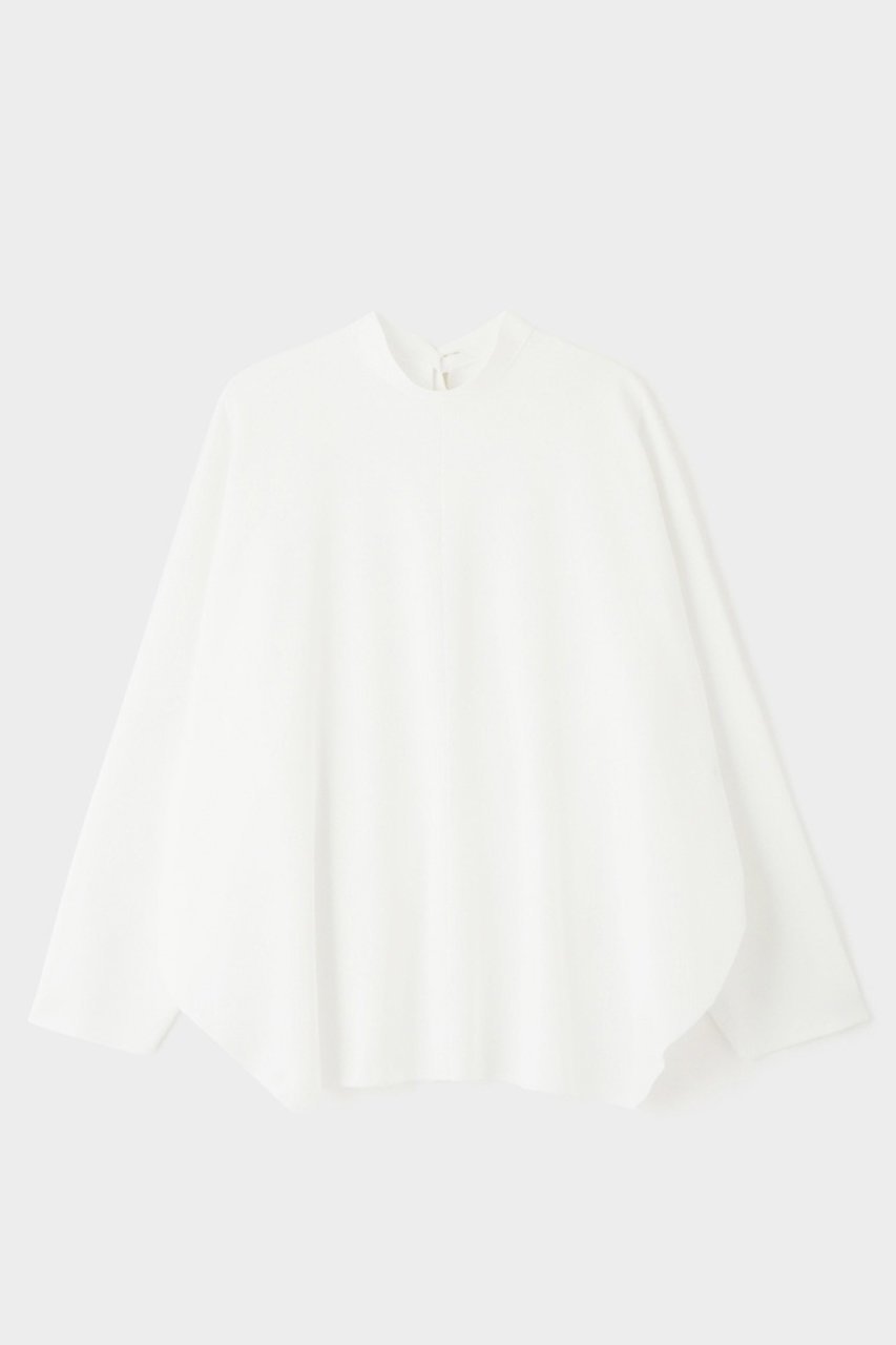 【ル フィル/LE PHIL】のダブルジャガードニット インテリア・キッズ・メンズ・レディースファッション・服の通販 founy(ファニー) 　ファッション　Fashion　レディースファッション　Fashion for Women　トップス・カットソー　Cut & Sew Tops　ニット　Knit Tops & Sweaters　カジュアルプルオーバー・ニットトップス　Pullovers & Knit Tops / Casual Pullovers　シンプル　Simple, Minimal　スタンド　Stand Collar, Upright Stand　ストレート　Straight, Straight Cut　スリーブ　Sleeve, Long Sleeve / Short Sleeve　セットアップ　Set-Up, Coordinated Outfit　テクスチャー　Texture, Textured Fabric　リラックス　Relax, Relaxed Fit　エレガント 上品　Elegant　ホワイト|ID: prp329100004242186 ipo3291000000035863608