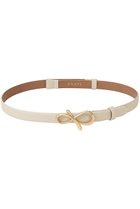 【アナイ/ANAYI】のモチーフバックルBELT 人気、トレンドファッション・服の通販 founy(ファニー) ファッション Fashion レディースファッション Fashion for Women バッグ Bags ベルト&ウエストマーク Belts & Waist Accessories フェミニン Feminine, Girly モチーフ Motif, Design Theme リボン Ribbon, Bow エレガント 上品 Elegant thumbnail オフホワイト|ID: prp329100004243276 ipo3291000000032821724