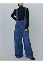 【プルミエ アロンディスモン/1er Arrondissement】の11.7オンス デニムワイドパンツ 人気、トレンドファッション・服の通販 founy(ファニー) ファッション Fashion レディースファッション WOMEN パンツ Pants デニムパンツ Denim Pants サロペット Overalls セットアップ Set Up デニム Denim ポケット Pocket ラップ Wrap ワイド Wide ヴィンテージ Vintage NEW・新作・新着・新入荷 New Arrivals thumbnail ブルー|ID: prp329100004243284 ipo3291000000029434393