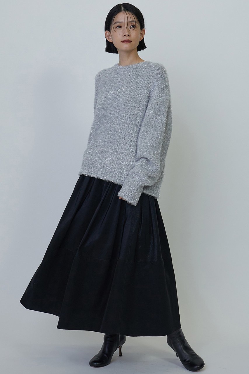 【プルミエ アロンディスモン/1er Arrondissement】のランダムタックミモレスカート 人気、トレンドファッション・服の通販 founy(ファニー) 　ファッション　Fashion　レディースファッション　Fashion for Women　スカート　Skirts　ロングスカート　Long Skirts / Maxi & Midi Skirts　スニーカー　Sneakers, Trainers　タフタ　Taffeta, Structured Fabric　バランス　Balance, Style Balance　ランダム　Random, Irregular　ロング　Long, Long-Length　 other-1|ID: prp329100004243285 ipo3291000000032825931