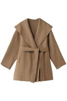 【デザイン ワークス/DESIGN WORKS】のダブルフェイスハーフ丈コート ベージュ|ID: prp329100004243294 ipo3291000000032941084