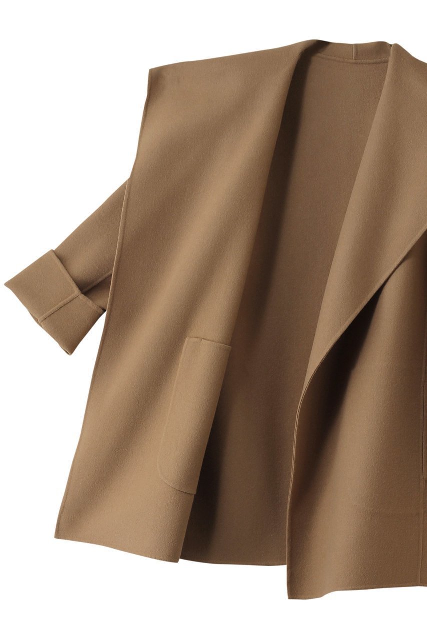 【デザイン ワークス/DESIGN WORKS】のダブルフェイスハーフ丈コート 人気、トレンドファッション・服の通販 founy(ファニー) 　ファッション　Fashion　レディースファッション　Fashion for Women　アウター　Coat / Outerwear Collection　コート・ロングコート・ピーコート　Long Coats, Peacoats & More　エレガント 上品　Elegant　ショート　Short, Short Length　ハーフ　Half, Half-Length　other-6|ID: prp329100004243294 ipo3291000000035369564