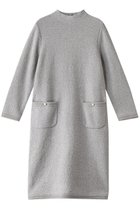 【アナイ/ANAYI】のウールブークレ配色ワンピース 人気、トレンドファッション・服の通販 founy(ファニー) ファッション Fashion レディースファッション WOMEN ワンピース Dress チュニック Tunic シルバー Silver チュニック Tunic ボトルネック Bottleneck ポケット Pocket エレガント 上品 Elegant NEW・新作・新着・新入荷 New Arrivals thumbnail グレー|ID: prp329100004243297 ipo3291000000029434439