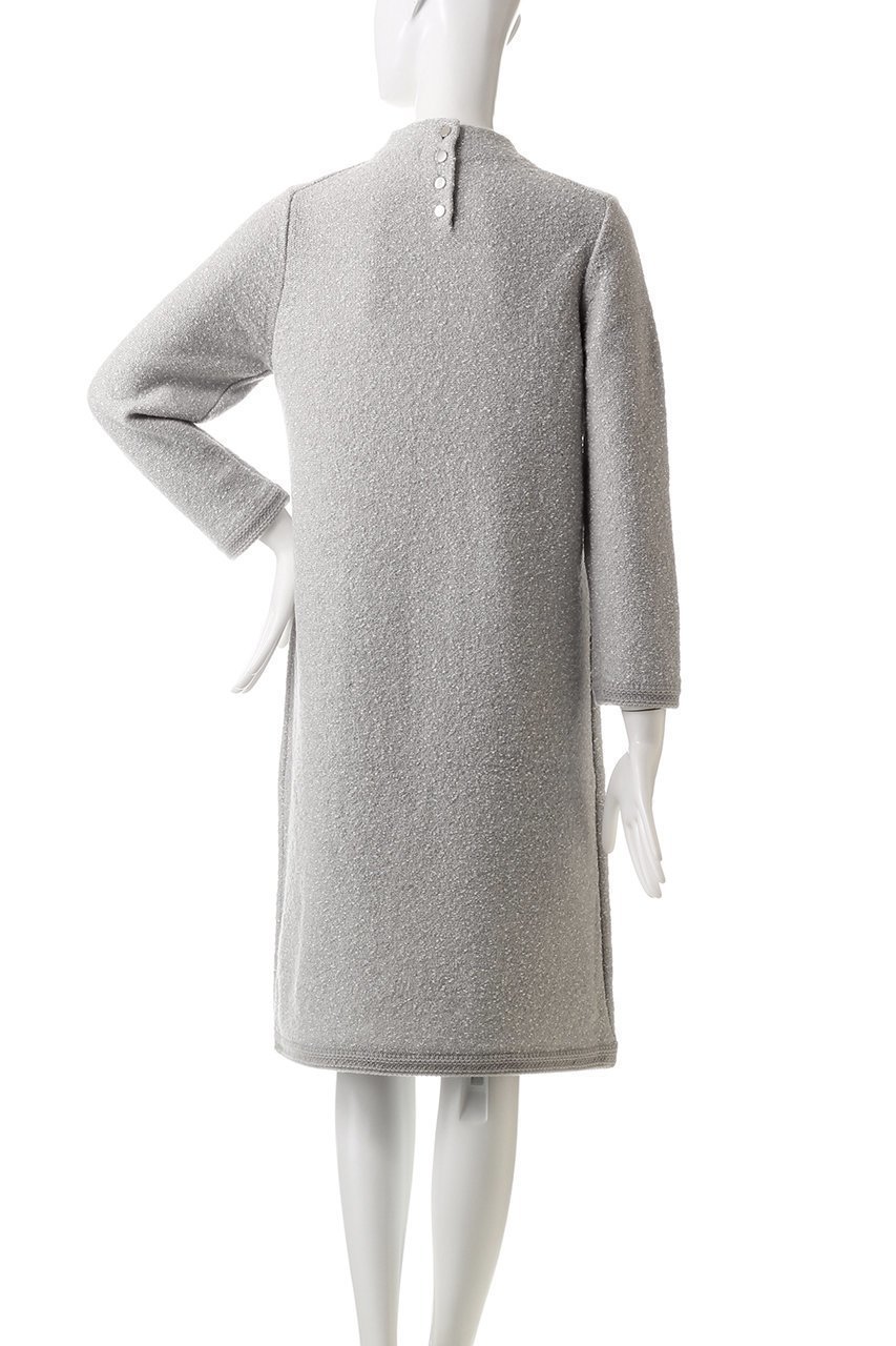 【アナイ/ANAYI】のウールブークレ配色ワンピース 人気、トレンドファッション・服の通販 founy(ファニー) 　ファッション　Fashion　レディースファッション　Fashion for Women　ワンピース　Dresses　チュニック　Tunic Tops & Dresses　シルバー　Silver, Metallic Silver　チュニック　Tunic, Long Top　ボトルネック　Bottle Neck, Mock Neck　ポケット　Pocket, Pocket Detail　エレガント 上品　Elegant　other-4|ID: prp329100004243297 ipo3291000000032889462