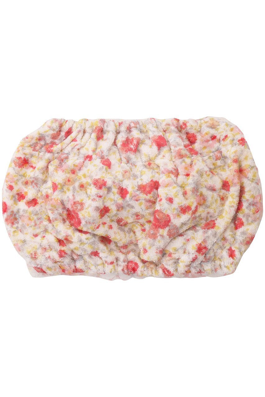 【キッドブルー/KID BLUE / GOODS】のタオルガーニッシュフラワーバスターバン 人気、トレンドファッション・服の通販 founy(ファニー) 　タオル　Towel, Bath Towel　ターバン　Turban, Headband　フラワー　Flower, Floral　プリント　Print, Printed Pattern　リボン　Ribbon, Bow　リラックス　Relax, Relaxed Fit　other-3|ID: prp329100004243298 ipo3291000000036184880