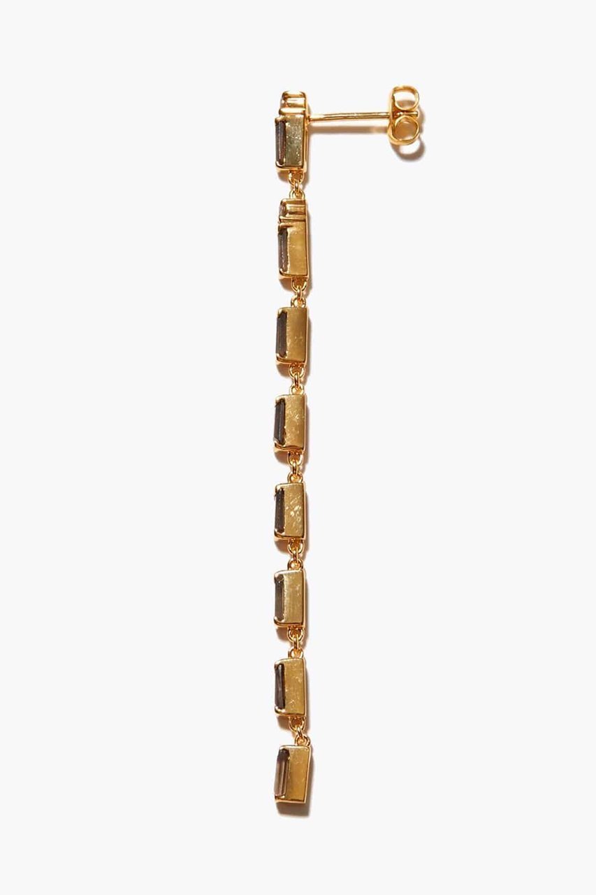 【アルティーダ ウード/ARTIDA OUD】のelafonisi バケット スモーキークォーツ ロング スタッド シングル ピアス(片耳用) 人気、トレンドファッション・服の通販 founy(ファニー) 　ファッション　Fashion　レディースファッション　Fashion for Women　ジュエリー　Jewelry　ファッションリング　Fashion Rings　イヤリング・フープ・ドロップタイプ　Hoop, Drop & Clip Earrings　アシンメトリー　Asymmetrical Style　イヤリング　Earrings　スタイリッシュ　Stylish, Fashionable　ロング　Long, Long-Length　片耳　One-Ear, Single Earring　other-3|ID: prp329100004244217 ipo3291000000035337632