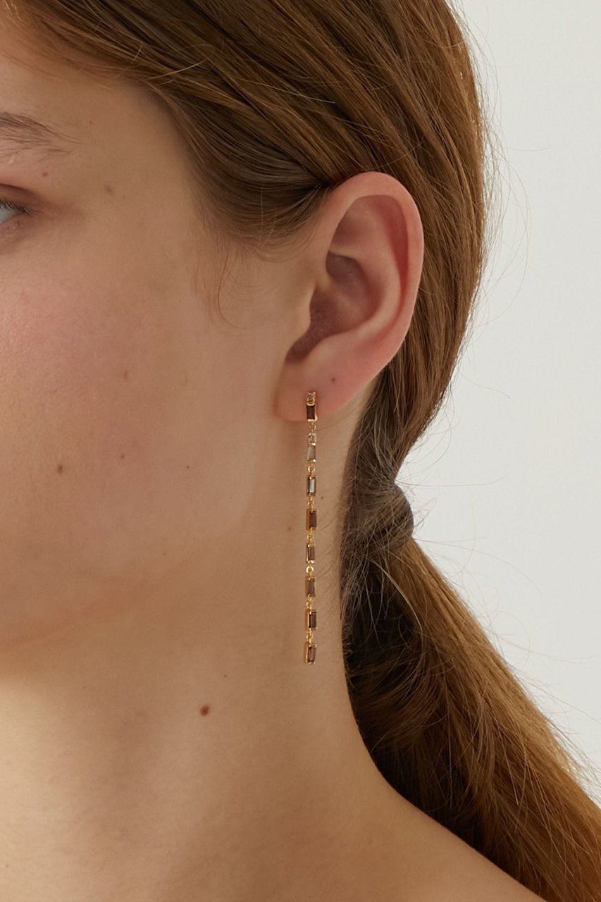 【アルティーダ ウード/ARTIDA OUD】のelafonisi バケット スモーキークォーツ ロング スタッド シングル ピアス(片耳用) 人気、トレンドファッション・服の通販 founy(ファニー) 　ファッション　Fashion　レディースファッション　Fashion for Women　ジュエリー　Jewelry　ファッションリング　Fashion Rings　イヤリング・フープ・ドロップタイプ　Hoop, Drop & Clip Earrings　アシンメトリー　Asymmetrical Style　イヤリング　Earrings　スタイリッシュ　Stylish, Fashionable　ロング　Long, Long-Length　片耳　One-Ear, Single Earring　other-7|ID: prp329100004244217 ipo3291000000035337638