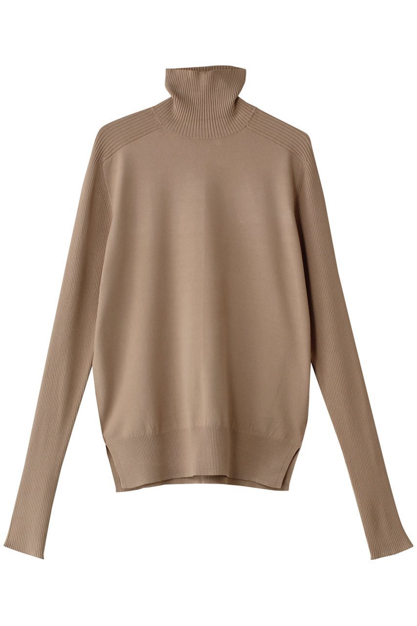 【ベイジ,/BEIGE,】のWILLOW(ウィロウ)/サムホールハイネックニット インテリア・キッズ・メンズ・レディースファッション・服の通販 founy(ファニー) 　ファッション　Fashion　レディースファッション　Fashion for Women　トップス・カットソー　Cut & Sew Tops　ニット　Knit Tops & Sweaters　カジュアルプルオーバー・ニットトップス　Pullovers & Knit Tops / Casual Pullovers　インナー　Innerwear　シンプル　Simple, Minimal　スリット　Slit, Slit Detail　ハイネック　High Neck, Mock Neck　バランス　Balance, Style Balance　Milk tea|ID: prp329100004244223 ipo3291000000032965180
