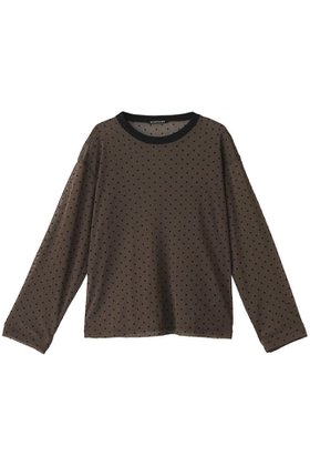 【ミズイロ インド/mizuiro ind】 mesh dots crew neck P/O プルオーバー人気、トレンドファッション・服の通販 founy(ファニー) ファッション Fashion レディースファッション WOMEN トップス・カットソー Tops/Tshirt シャツ/ブラウス Shirts/Blouses プルオーバー Pullover キャミソール Camisole スリーブ Sleeve トレンド Trend ドット Dot フェミニン Feminine メッシュ Mesh ロング Long NEW・新作・新着・新入荷 New Arrivals |ID:prp329100004244227