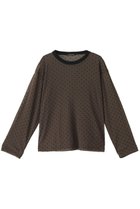 【ミズイロ インド/mizuiro ind】のmesh dots crew neck P/O プルオーバー 人気、トレンドファッション・服の通販 founy(ファニー) ファッション Fashion レディースファッション WOMEN トップス・カットソー Tops/Tshirt シャツ/ブラウス Shirts/Blouses プルオーバー Pullover キャミソール Camisole スリーブ Sleeve トレンド Trend ドット Dot フェミニン Feminine メッシュ Mesh ロング Long NEW・新作・新着・新入荷 New Arrivals thumbnail brown|ID: prp329100004244227 ipo3291000000029446607