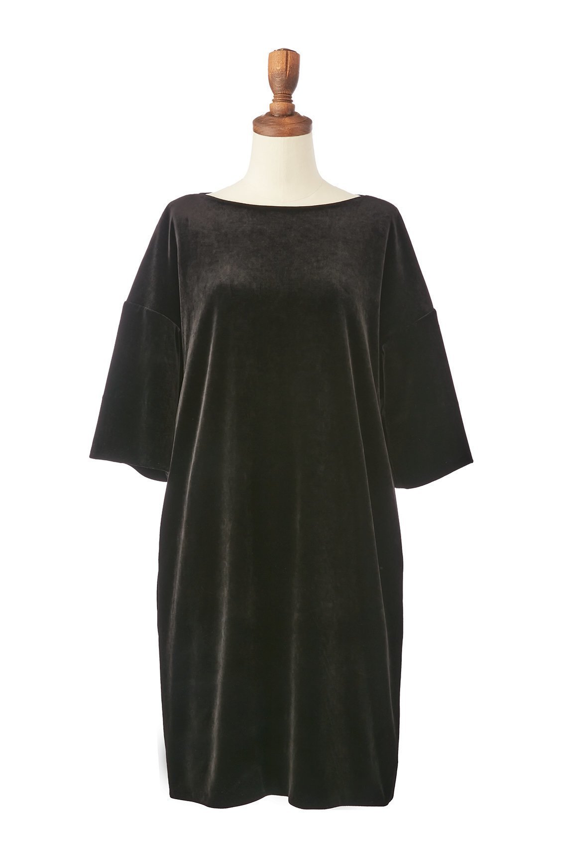 【デイジーリン/DAISY LIN】のVelour Dress “Sophisticated Lady” インテリア・キッズ・メンズ・レディースファッション・服の通販 founy(ファニー) 　ファッション　Fashion　レディースファッション　WOMEN　ワンピース　Dress　ドレス　Party Dresses　チュニック　Tunic　アクセサリー　Accessories　ウォッシャブル　Washable　エレガント 上品　Elegant　ストレッチ　Stretch　スリーブ　Sleeve　チュニック　Tunic　ドレス　Dress　ポケット　Pocket　リラックス　Relax　再入荷　Restock/Back In Stock/Re Arrival　おすすめ　Recommend　NEW・新作・新着・新入荷　New Arrivals　ベルベットブラック|ID: prp329100004246835 ipo3291000000029465906