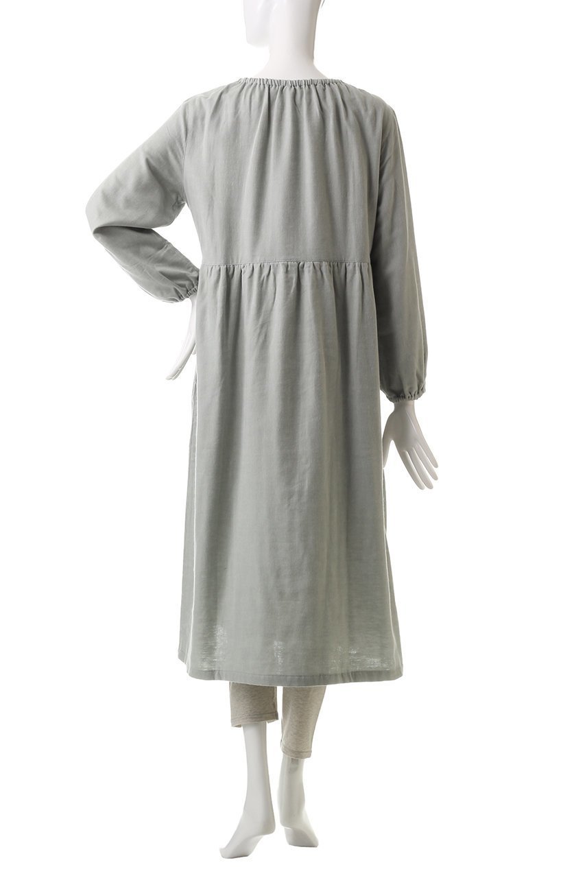 【キッドブルー/KID BLUE】のコードエンブWガーゼナイティ(スパッツつき) 人気、トレンドファッション・服の通販 founy(ファニー) ファッション Fashion レディースファッション Fashion for Women トップス・カットソー Cut & Sew Tops お家時間・ステイホーム Stay Home / At Home ギャザー Gathered, Ruffled スカラップ Scallop, Scalloped Edge スリーブ Sleeve, Long Sleeve / Short Sleeve ダブル Double, Double-Breasted パジャマ Pajamas, Sleepwear フェミニン Feminine, Girly ロング Long, Long-Length 再入荷 Restock / Back in Stock other-4|ID: prp329100004246839 ipo3291000000034875480