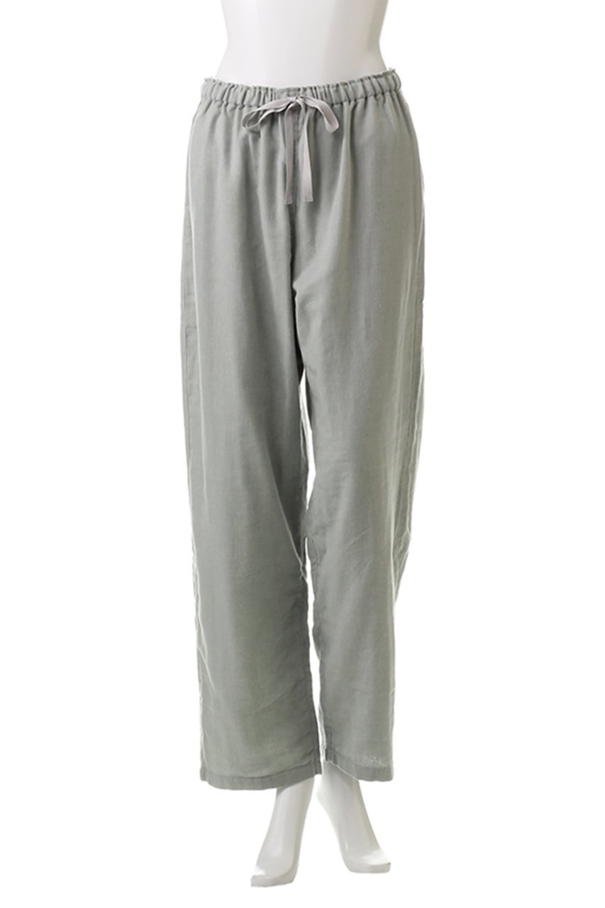 【キッドブルー/KID BLUE】のコードエンブWガーゼパジャマ 人気、トレンドファッション・服の通販 founy(ファニー) 　ファッション　Fashion　レディースファッション　Fashion for Women　トップス・カットソー　Cut & Sew Tops　スカラップ　Scallop, Scalloped Edge　スリーブ　Sleeve, Long Sleeve / Short Sleeve　ダブル　Double, Double-Breasted　パジャマ　Pajamas, Sleepwear　ロング　Long, Long-Length　再入荷　Restock / Back in Stock　other-6|ID: prp329100004246840 ipo3291000000035821569