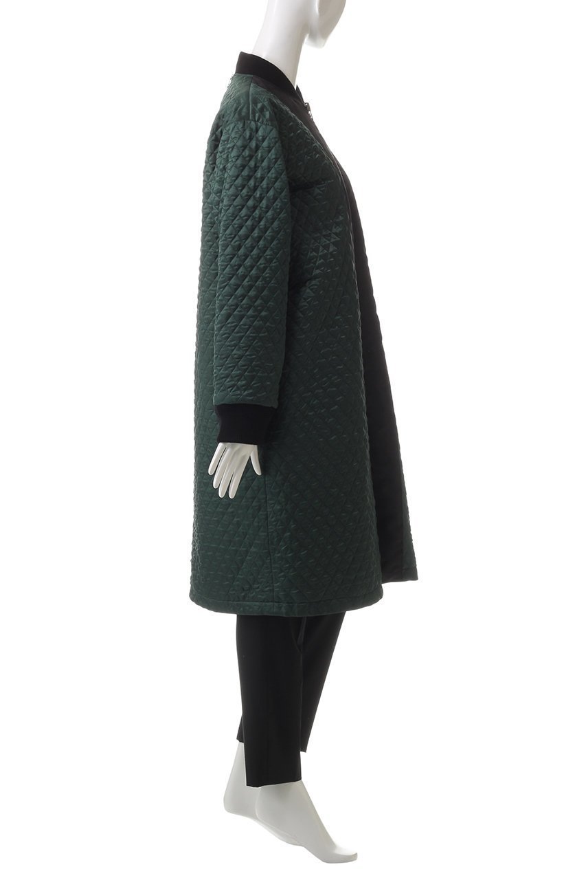 【エムエム6 メゾン マルタン マルジェラ/MM6 Maison Martin Margiela】のノーカラーナイロン ロングジャケット 人気、トレンドファッション・服の通販 founy(ファニー) 　ファッション　Fashion　レディースファッション　WOMEN　アウター　Coat Outerwear　コート　Coats　ジャケット　Jackets　シンプル　Simple　ジャケット　Jacket　リバーシブル　Reversible　ロング　Long　A/W・秋冬　Aw・Autumn/Winter・Fw・Fall-Winter　other-3|ID: prp329100004246846 ipo3291000000031378422