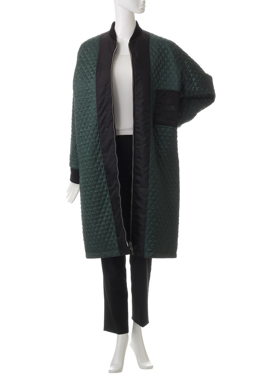 【エムエム6 メゾン マルタン マルジェラ/MM6 Maison Martin Margiela】のノーカラーナイロン ロングジャケット 人気、トレンドファッション・服の通販 founy(ファニー) 　ファッション　Fashion　レディースファッション　WOMEN　アウター　Coat Outerwear　コート　Coats　ジャケット　Jackets　シンプル　Simple　ジャケット　Jacket　リバーシブル　Reversible　ロング　Long　A/W・秋冬　Aw・Autumn/Winter・Fw・Fall-Winter　other-7|ID: prp329100004246846 ipo3291000000031378430