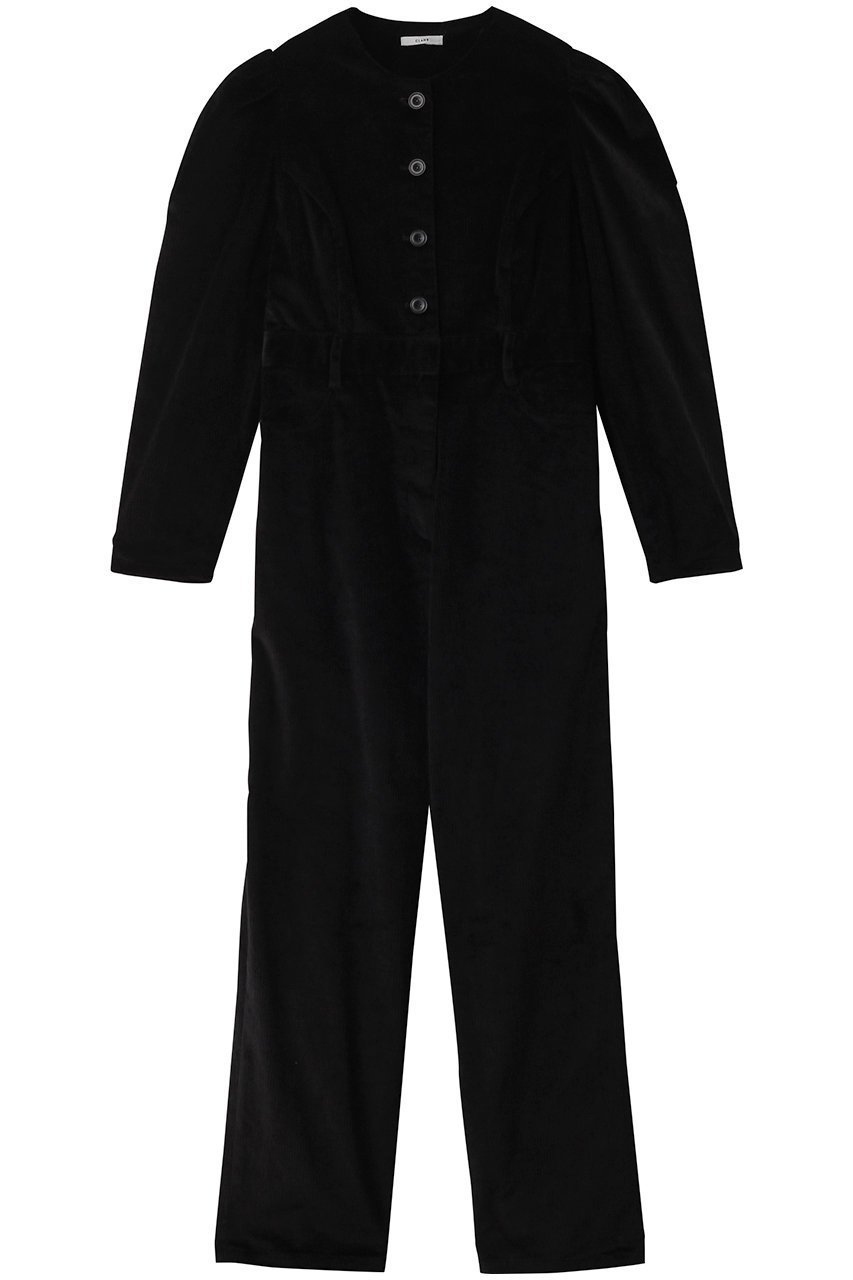 【クラネ/CLANE】のCORDUROY JUMPSUIT ジャンプスーツ インテリア・キッズ・メンズ・レディースファッション・服の通販 founy(ファニー) 　ファッション　Fashion　レディースファッション　WOMEN　ギャザー　Gather　コンパクト　Compact　コーデュロイ　Corduroy　スリーブ　Sleeve　スーツ　Suit　タートルネック　Turtleneck　NEW・新作・新着・新入荷　New Arrivals　BLACK|ID: prp329100004246854 ipo3291000000029465971