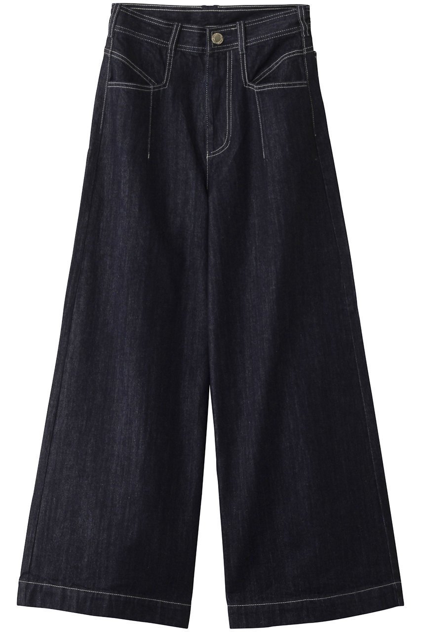 【アルアバイル/allureville】の【Loulou Willoughby】デニムバギーパンツ A インテリア・キッズ・メンズ・レディースファッション・服の通販 founy(ファニー) ファッション Fashion レディースファッション Fashion for Women パンツ Pants & Trousers デニムパンツ・ジーンズ・美脚デニム Denim Jeans & Pants デニム Denim, Jeans Material ポケット Pocket, Pocket Detail エレガント 上品 Elegant インディゴ|ID: prp329100004246871 ipo3291000000032910725