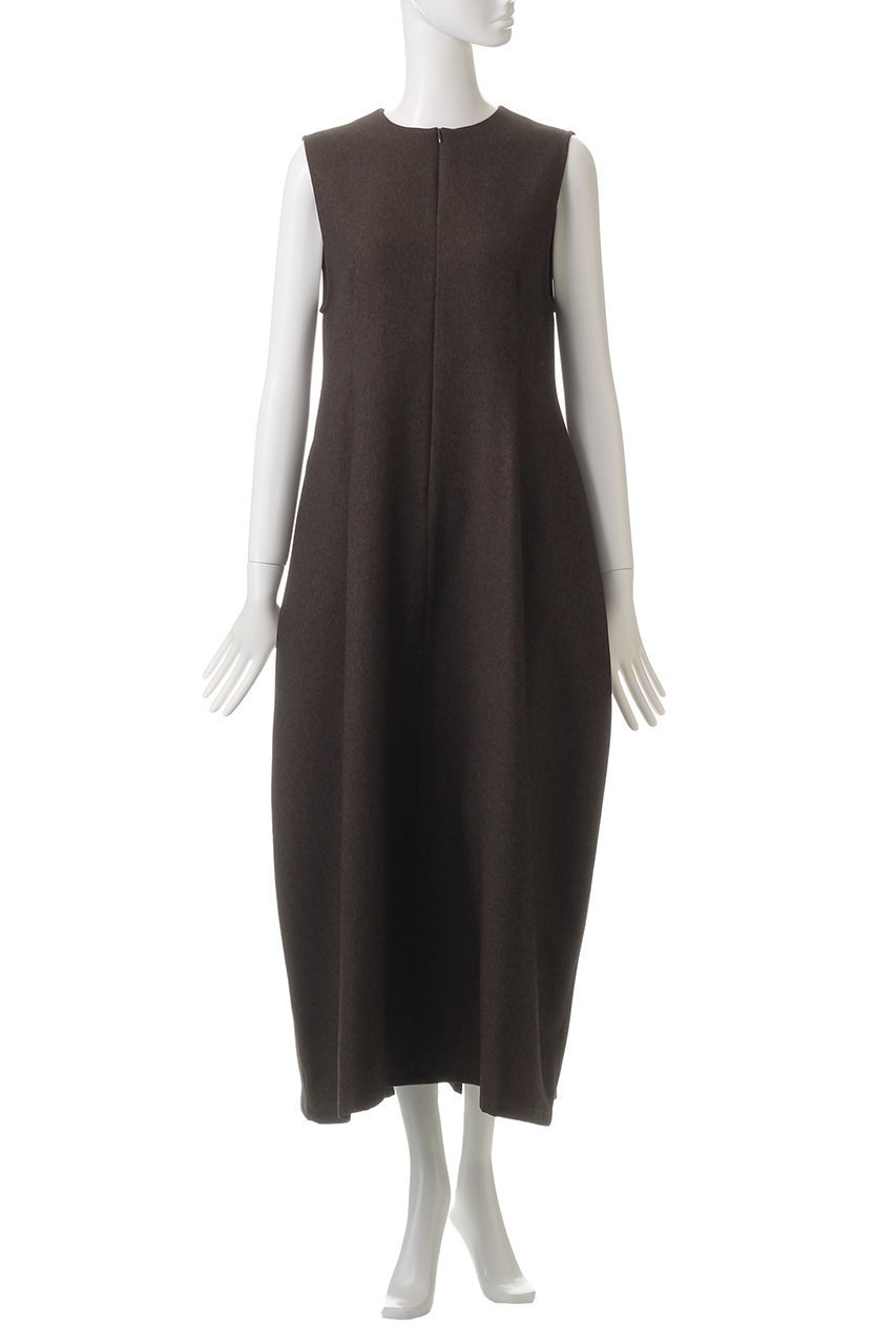 【ミディウミソリッド/MIDIUMISOLID】のfit cocoon OP.R ワンピース 人気、トレンドファッション・服の通販 founy(ファニー) 　ファッション　Fashion　レディースファッション　Fashion for Women　ワンピース　Dresses　チュニック　Tunic Tops & Dresses　インナー　Innerwear　カーディガン　Cardigan, Knitwear　クロップド　Cropped, Short Length　チュニック　Tunic, Long Top　ノースリーブ　Sleeveless, No-Sleeve　ロング　Long, Long-Length　other-2|ID: prp329100004246887 ipo3291000000032889682