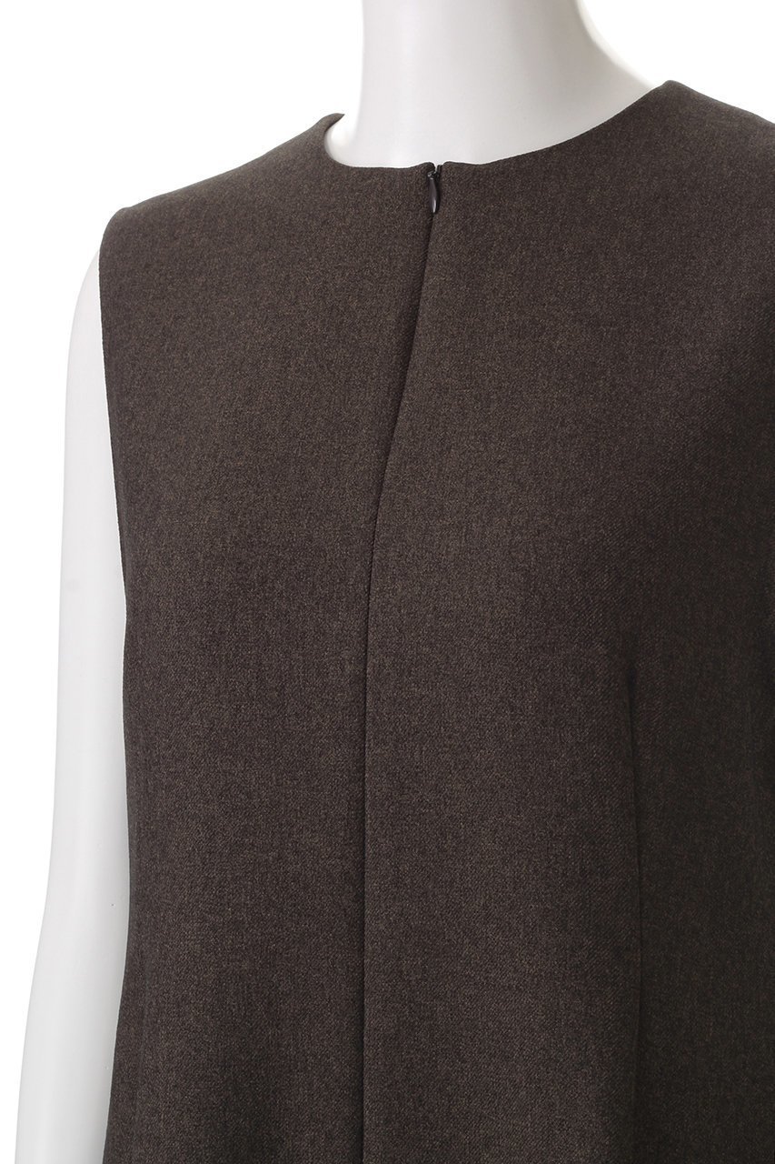 【ミディウミソリッド/MIDIUMISOLID】のfit cocoon OP.R ワンピース 人気、トレンドファッション・服の通販 founy(ファニー) 　ファッション　Fashion　レディースファッション　Fashion for Women　ワンピース　Dresses　チュニック　Tunic Tops & Dresses　インナー　Innerwear　カーディガン　Cardigan, Knitwear　クロップド　Cropped, Short Length　チュニック　Tunic, Long Top　ノースリーブ　Sleeveless, No-Sleeve　ロング　Long, Long-Length　other-5|ID: prp329100004246887 ipo3291000000032889691