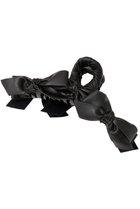 【トレス/TRESSE】のFAKE LEATHER RUBAN ヘアクリップ ブラック|ID: prp329100004247918 ipo3291000000036036193