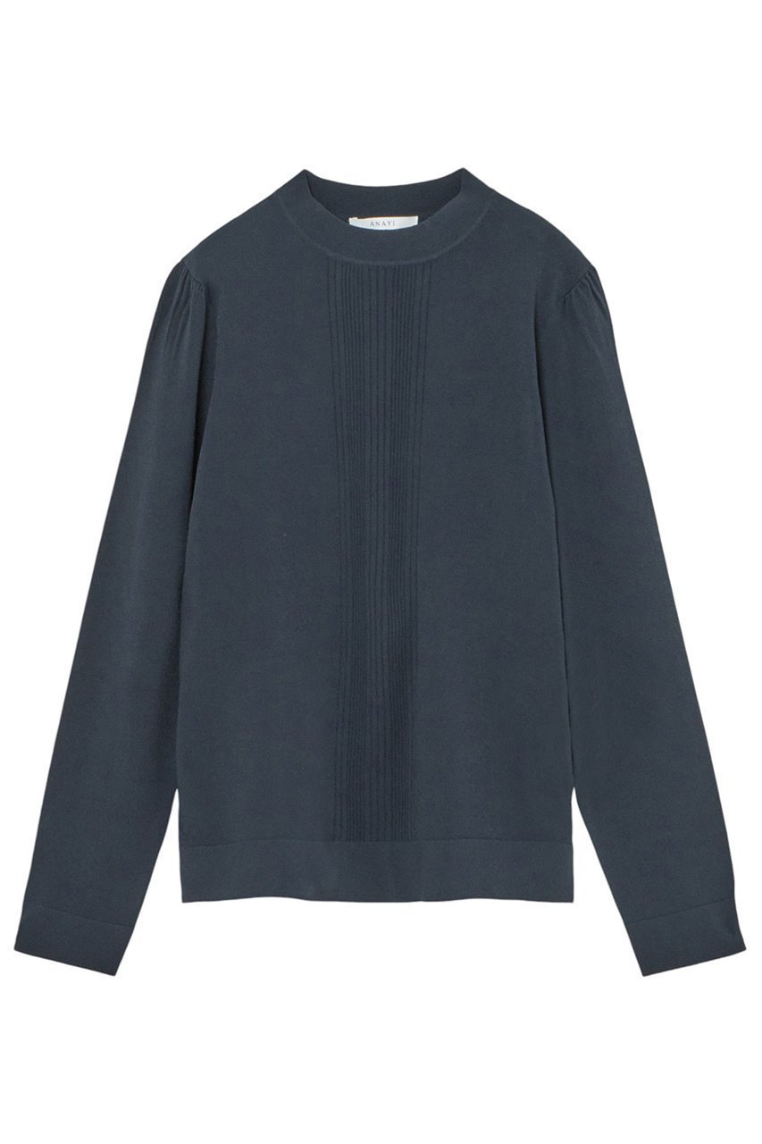 【アナイ/ANAYI】の【Eternal Line 2025】タイ付きハイネック プルオーバー 人気、トレンドファッション・服の通販 founy(ファニー) ファッション Fashion レディースファッション Fashion for Women トップス・カットソー Cut & Sew Tops ニット Knit Tops & Sweaters カジュアルプルオーバー・ニットトップス Pullovers & Knit Tops / Casual Pullovers インナー Innerwear ギャザー Gathered, Ruffled ジャケット Jacket, Outerwear ストレッチ Stretch, Stretchy Fabric スリット Slit, Slit Detail ハイネック High Neck, Mock Neck リボン Ribbon, Bow ループ Loop, Loop Knit 再入荷 Restock / Back in Stock other-3|ID: prp329100004247922 ipo3291000000035053122