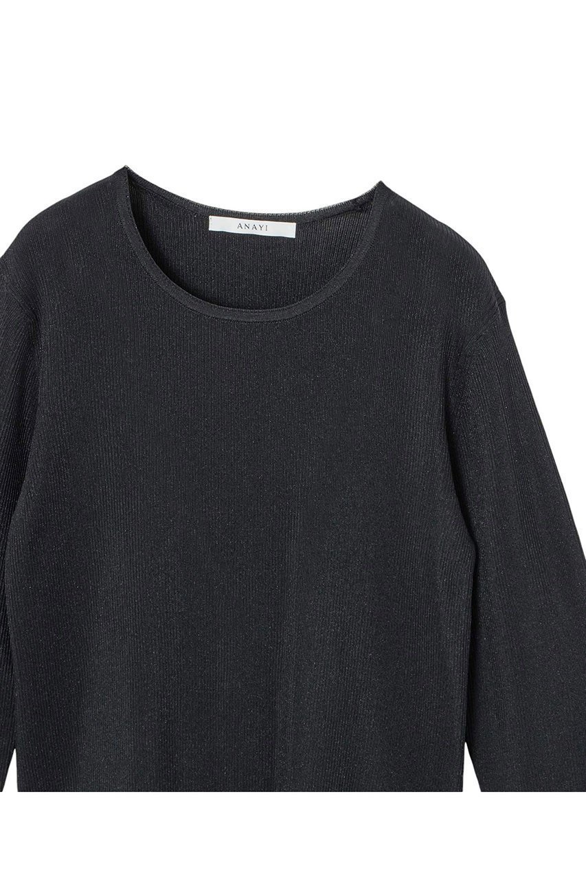 【アナイ/ANAYI】の【Eternal Line 2025】シアースパークリブ プルオーバー 人気、トレンドファッション・服の通販 founy(ファニー) 　ファッション　Fashion　レディースファッション　Fashion for Women　トップス・カットソー　Cut & Sew Tops　ニット　Knit Tops & Sweaters　カジュアルプルオーバー・ニットトップス　Pullovers & Knit Tops / Casual Pullovers　インナー　Innerwear　シアー　Sheer, See-Through　ジャケット　Jacket, Outerwear　再入荷　Restock / Back in Stock　春　Spring　other-3|ID: prp329100004247923 ipo3291000000035053132