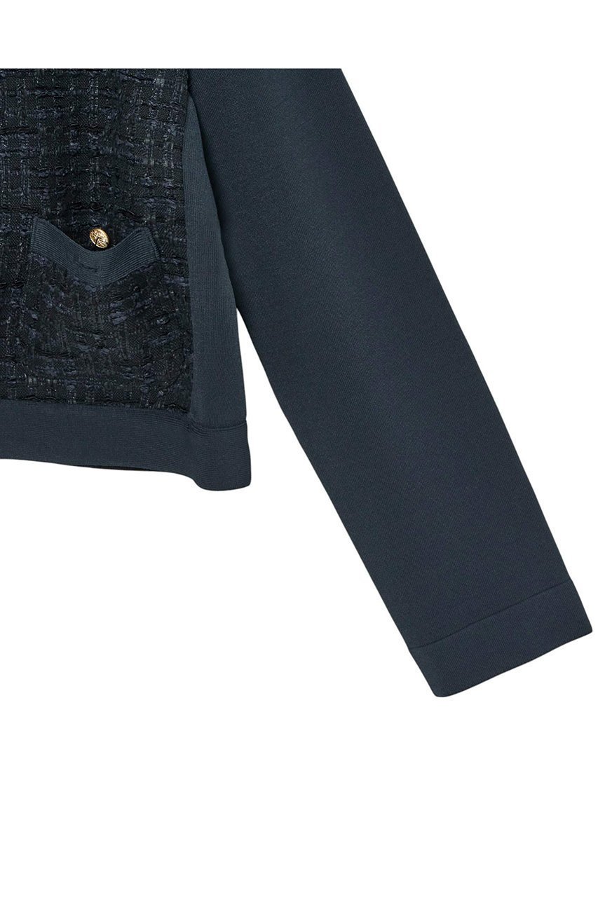 【アナイ/ANAYI】の【Eternal Line 2025】ミックスツイードコンビ ジャケット カーディガン 人気、トレンドファッション・服の通販 founy(ファニー) ファッション Fashion レディースファッション Fashion for Women カーディガン Cardigan, Knitwear シフォン Chiffon, Lightweight Fabric ジャケット Jacket, Outerwear セットアップ Set-Up, Coordinated Outfit ツイード Twill, Twill Weave 人気 Popular, Best Seller ポケット Pocket, Pocket Detail メタル Metal, Metal Parts おすすめ Recommended / Our Picks other-4|ID: prp329100004247924 ipo3291000000033705533